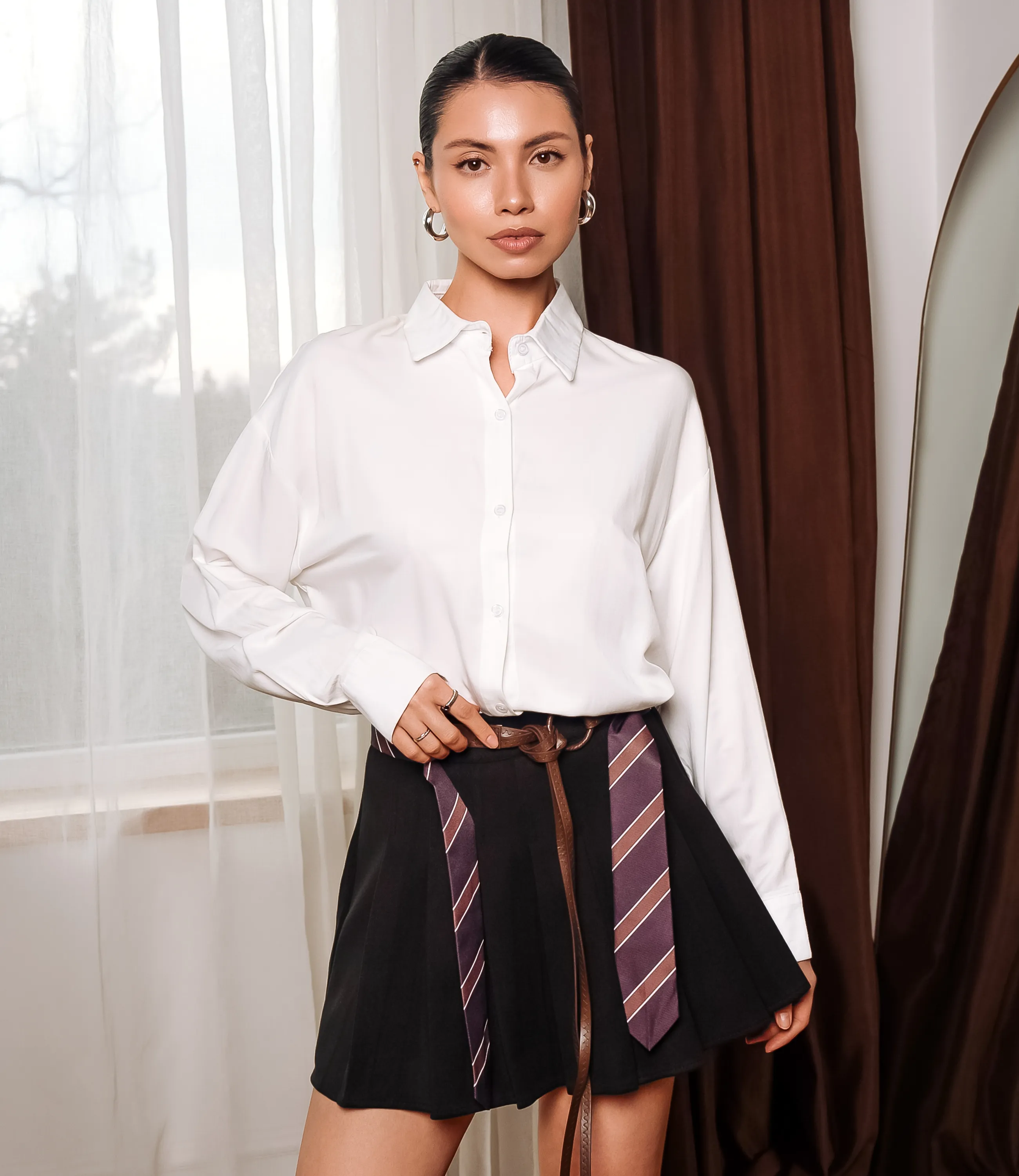 Юбка #КТ3669 (1), чёрный - фото 1