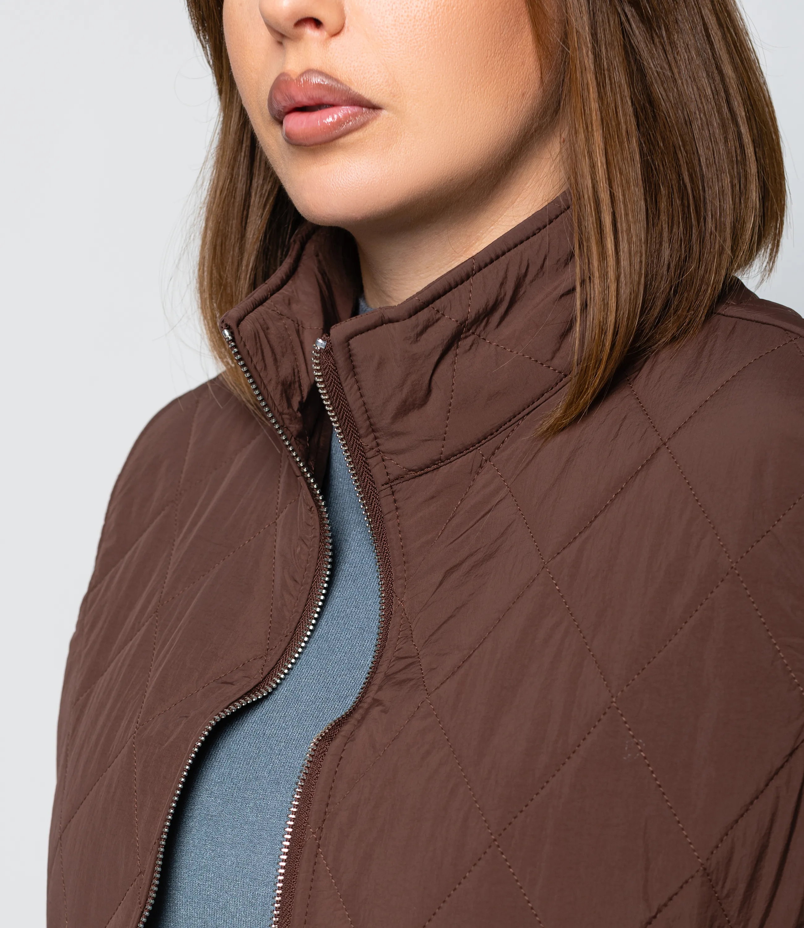 Жилет #КТ741, шоколадный - фото 5