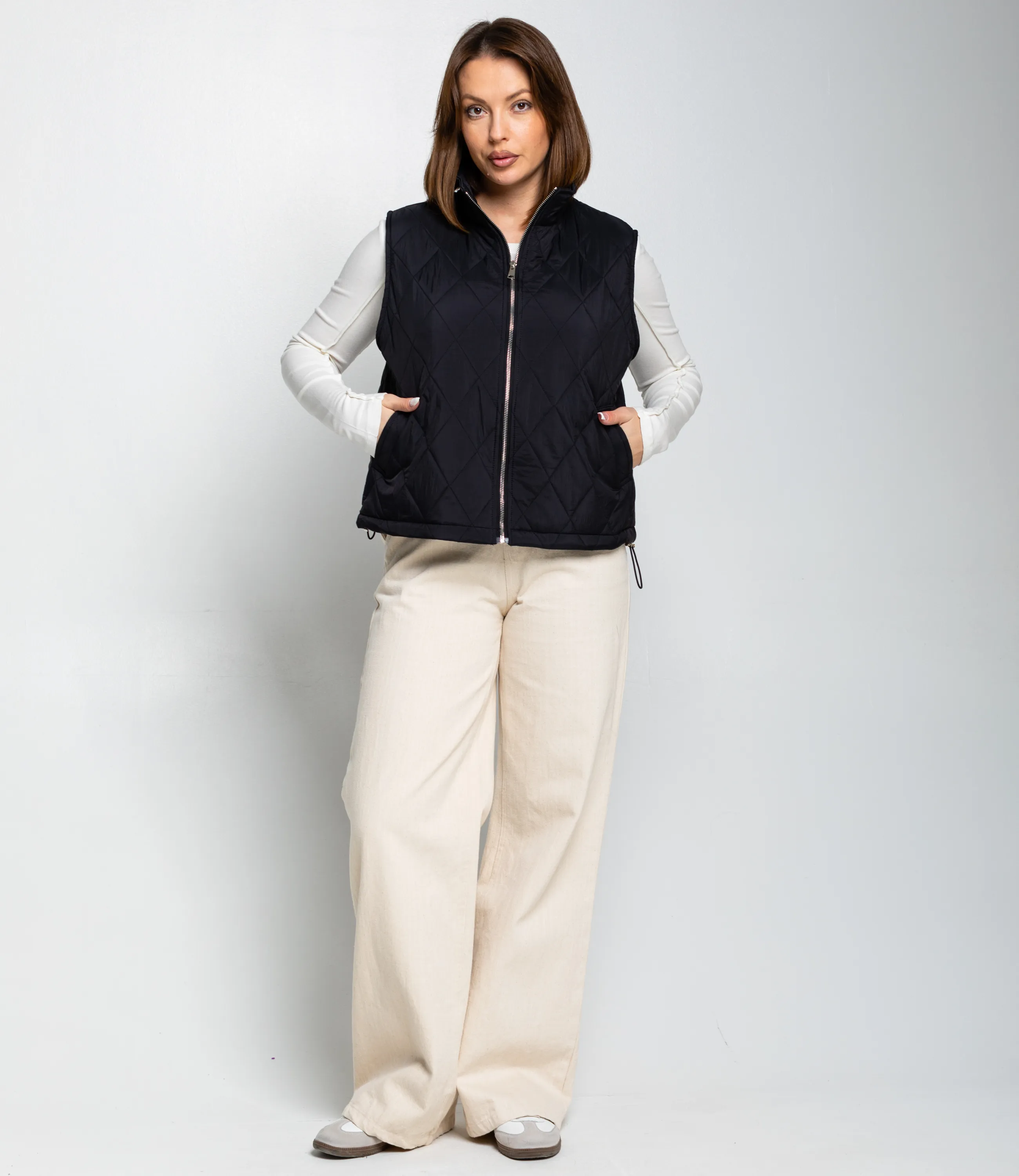 Жилет #КТ741, чёрный - фото 4