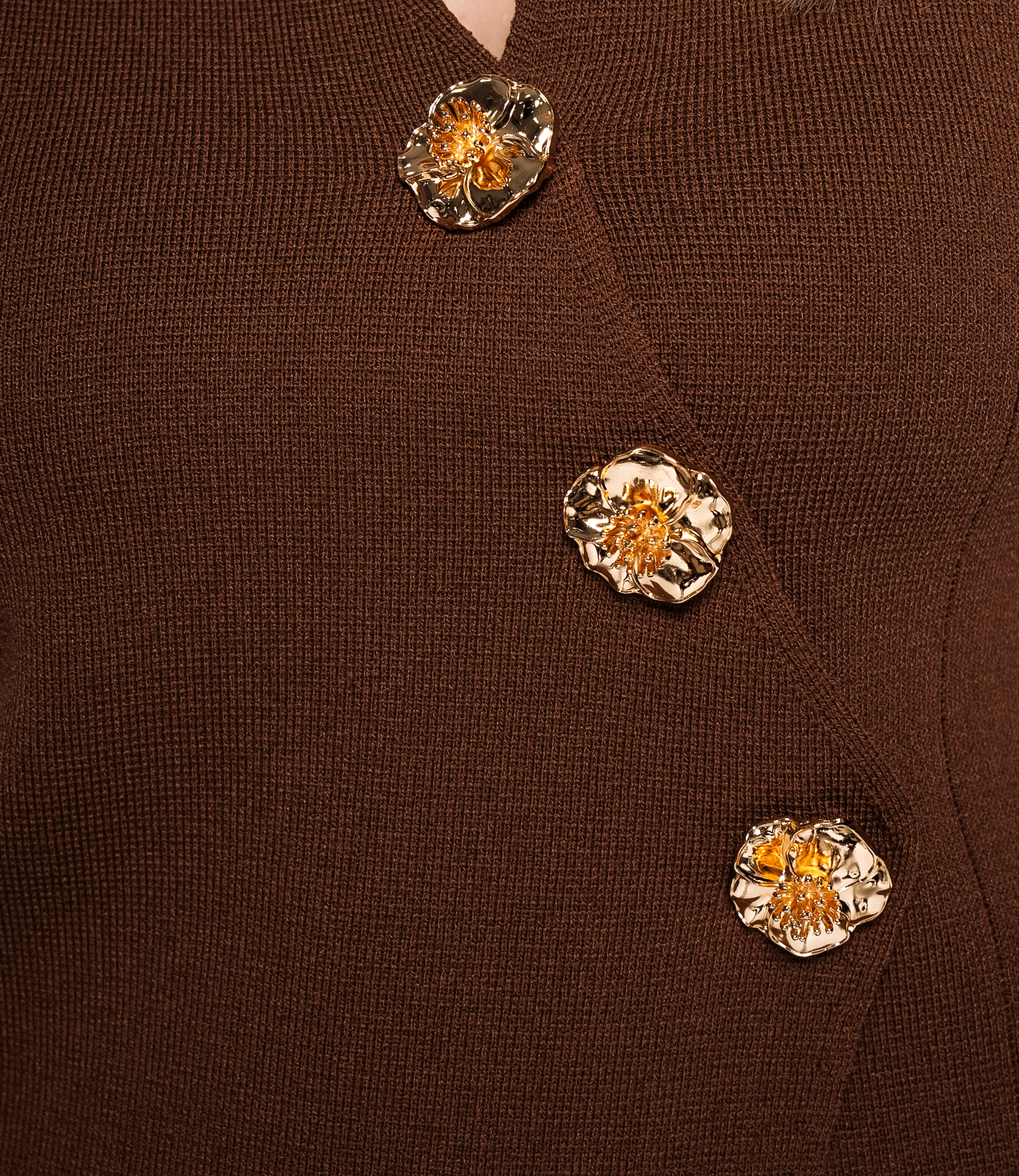 Жилет #КТ5038, коричневый - фото 5