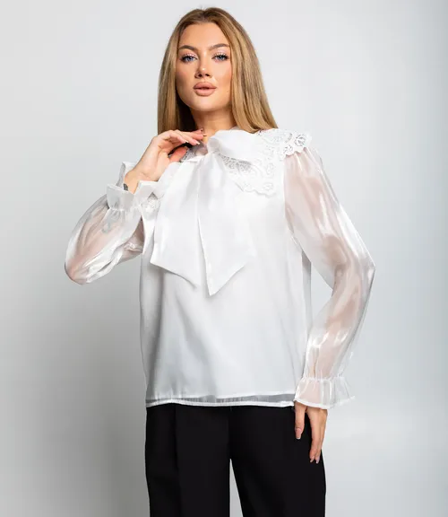 Блуза #КТ966 (1), белый