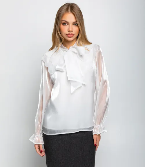 Блуза #КТ977 (2), белый