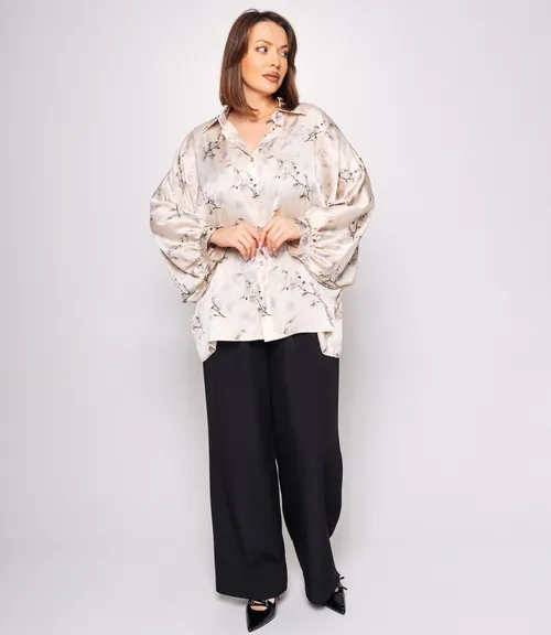 Блуза #КТ1936 (2)-3, светло-бежевый