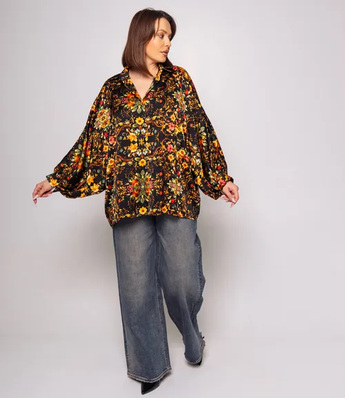 Блуза #КТ1936 (2)-5, мультиколор