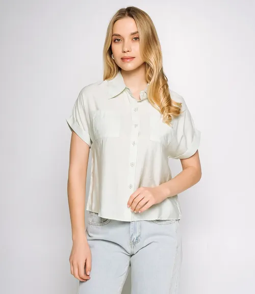 Рубашка #КТ807 (5), мята