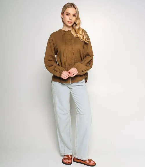 Блуза #КТ0912, хаки