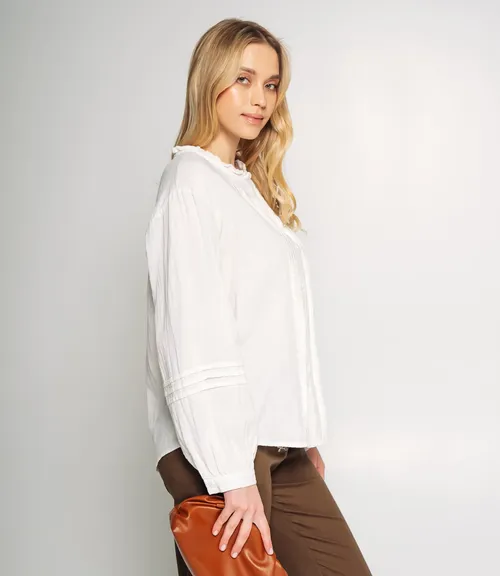 Блуза #КТ0912, белый
