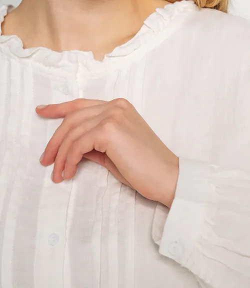 Блуза #КТ0912, белый