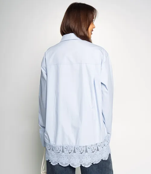 Рубашка #КТ6808 (2), голубой