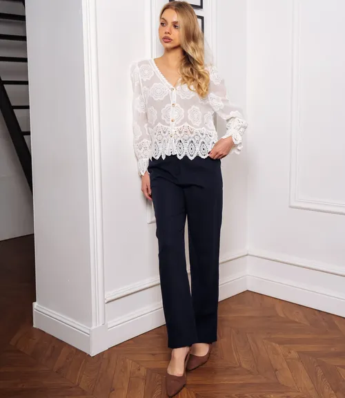 Блуза #КТ26 (6), белый