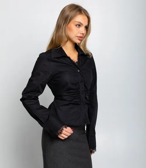 Блуза #КТ2695 (1), чёрный
