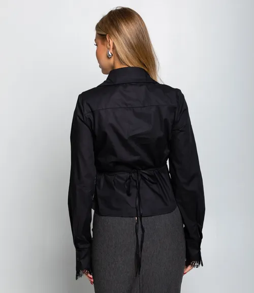 Блуза #КТ2695 (1), чёрный