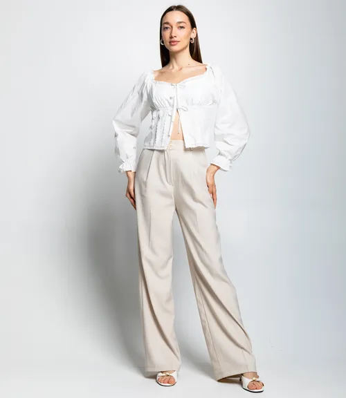 Блуза #КТ8108 (1), белый