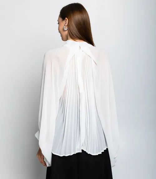 Блуза #КТ855, белый