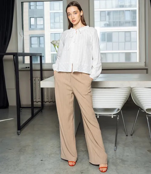 Блуза #КТ5863 (1), белый