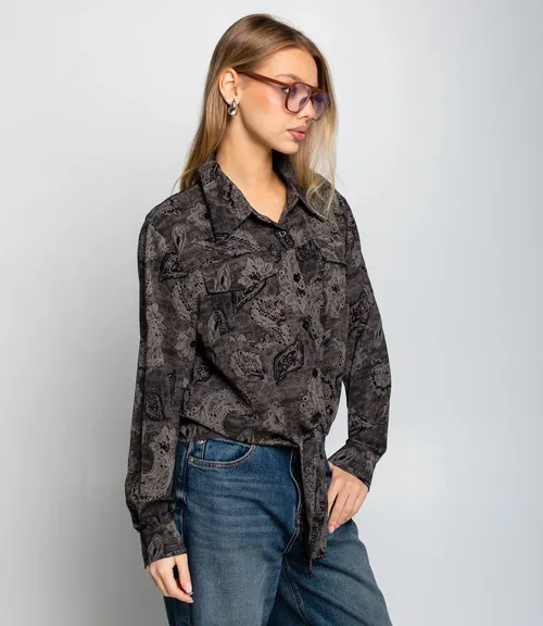 Блуза #КТ2580 (1), графит