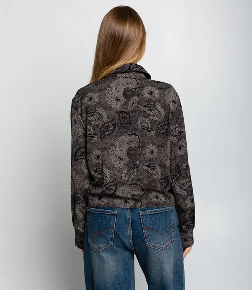 Блуза #КТ2580 (1), графит