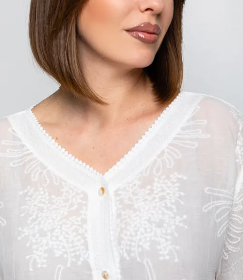 Блуза #КТ42 (4), белый