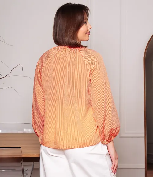 Блуза #КТ73 (2), терракотовый