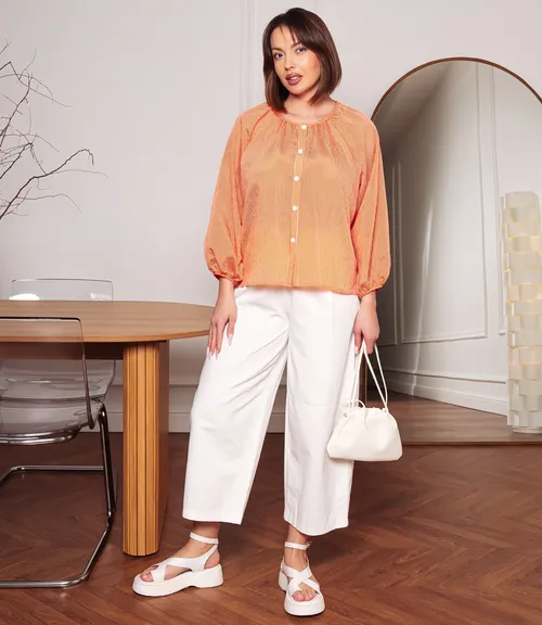 Блуза #КТ73 (2), терракотовый