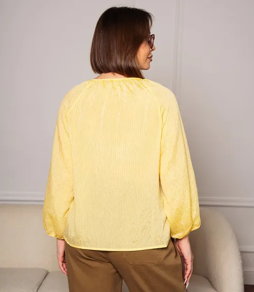 Блуза #КТ73 (2), жёлтый