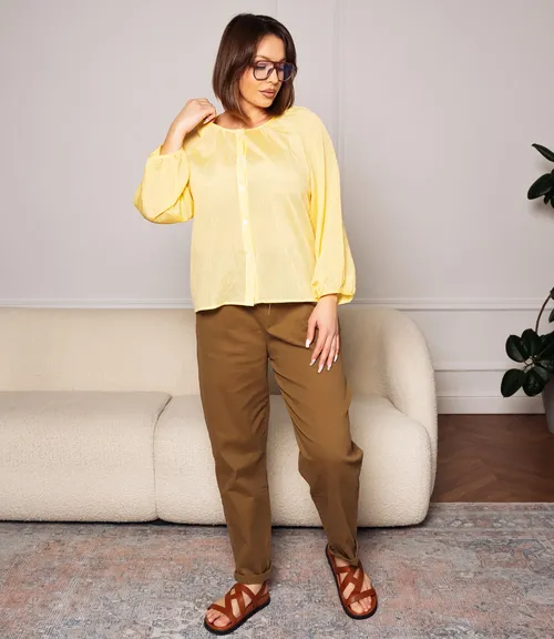 Блуза #КТ73 (2), жёлтый