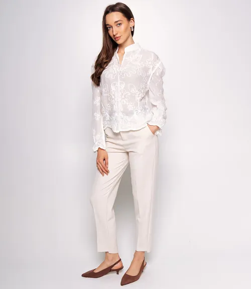 Блуза #КТ941 (1), белый