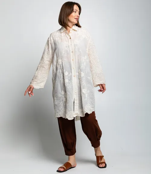 Рубашка #КТ702 (4), светло-бежевый