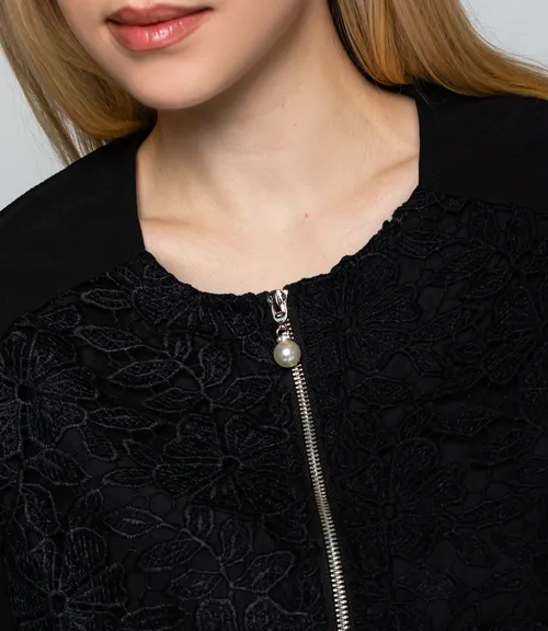 Бомбер #КТ2552, чёрный