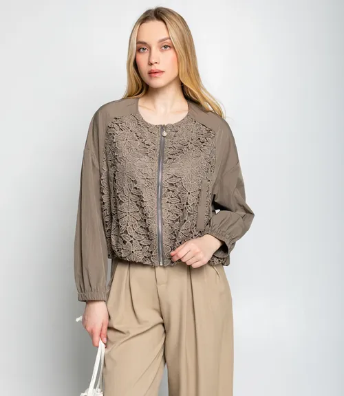 Бомбер #КТ2552, хаки