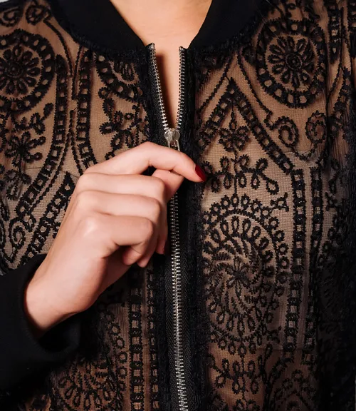 Бомбер #КТ003 (6), чёрный