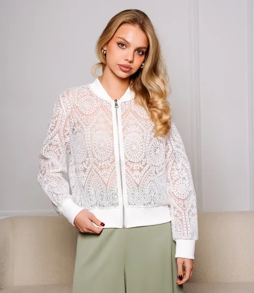 Бомбер #КТ003 (6), белый