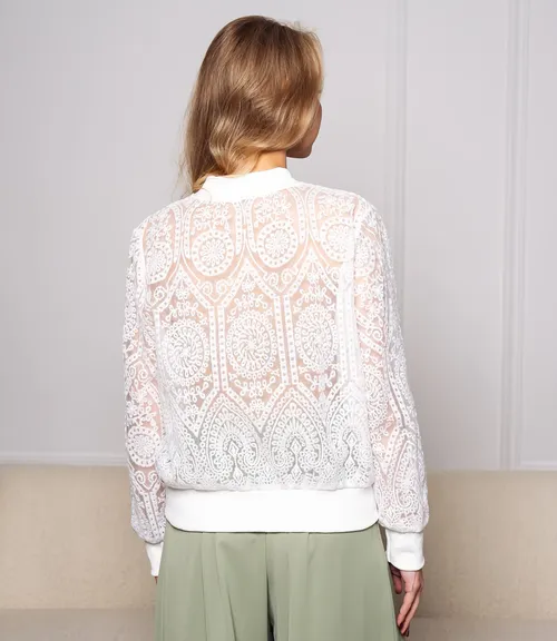 Бомбер #КТ003 (6), белый