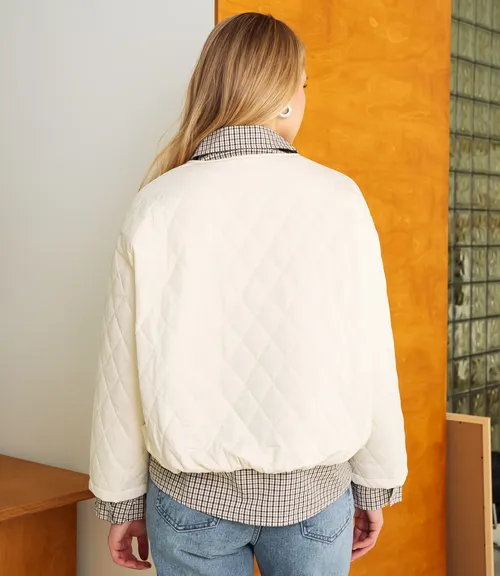 Куртка #КТ66199, кремовый