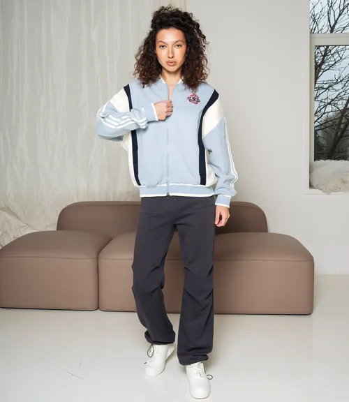 Бомбер #КТ2611 (2), голубой