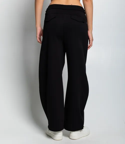 Спортивные брюки #КТ0606, чёрный