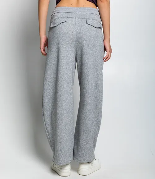 Спортивные брюки #КТ0606, серый меланж