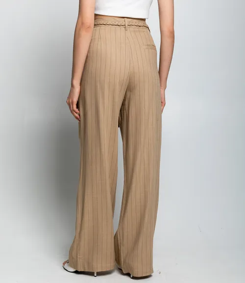 Брюки #ОКТ235001, бежевый