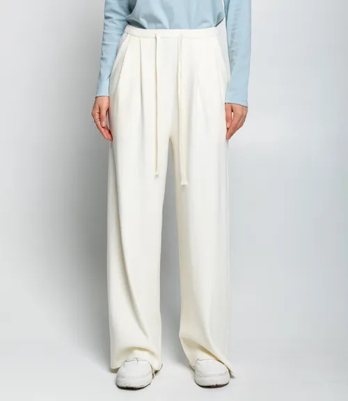 Брюки #КТ9663 (1), молочный