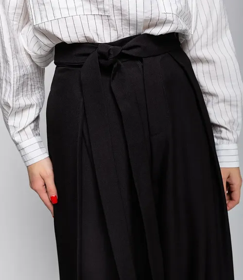 Брюки #КТ0150, чёрный - фото 5