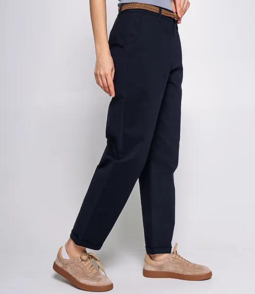 Брюки #ОКТ215001, тёмно-синий