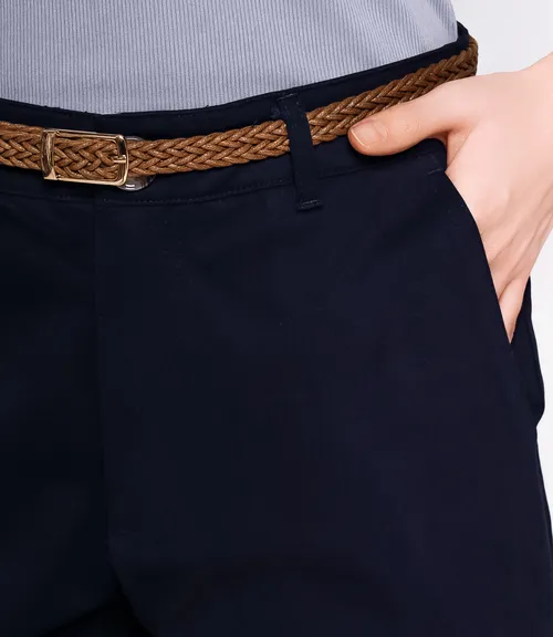 Брюки #ОКТ215001, тёмно-синий