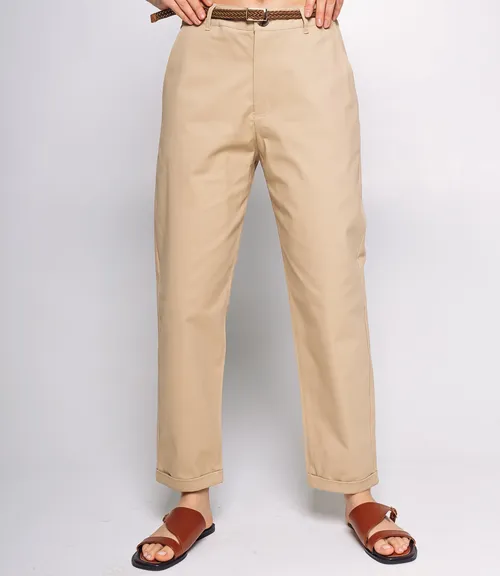 Брюки #ОКТ215001, бежевый