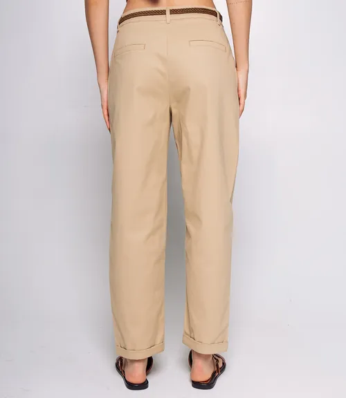 Брюки #ОКТ215001, бежевый