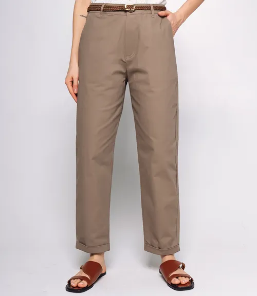 Брюки #ОКТ215001, капучино