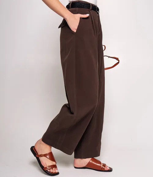 Брюки #КТ6618 (2), шоколадный