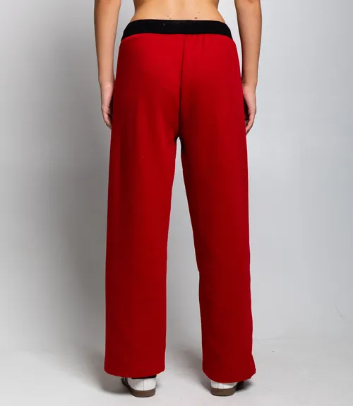 Спортивные брюки #КТ01 (14), красный
