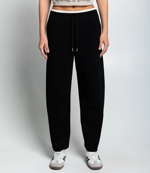 Спортивные брюки #КТ9925, чёрный