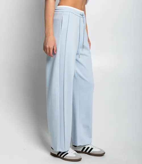 Спортивные брюки #КТ9925, голубой