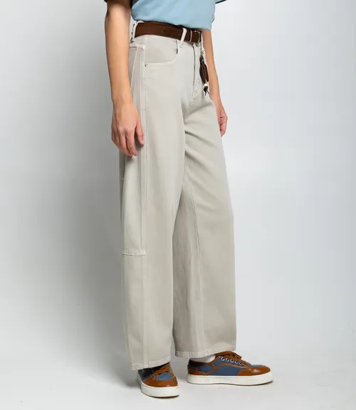 Джинсы #КТ6936, светло-серый